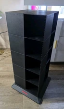 Retro Laserline 200 CD Spinning Carousel Storage Holder Tower Stand Vintage Rare