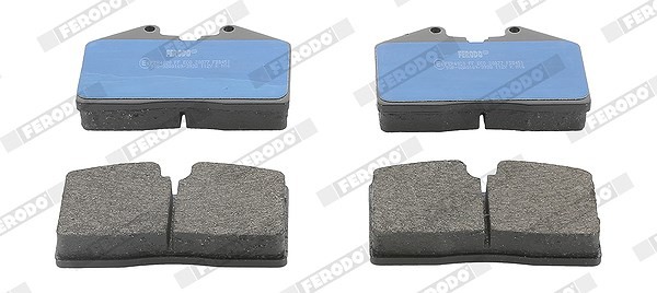 Ferodo Bremsbelagsatz, Scheibenbremse Hinterachse, Vorderachse U.A. FüR Ferrari-image
