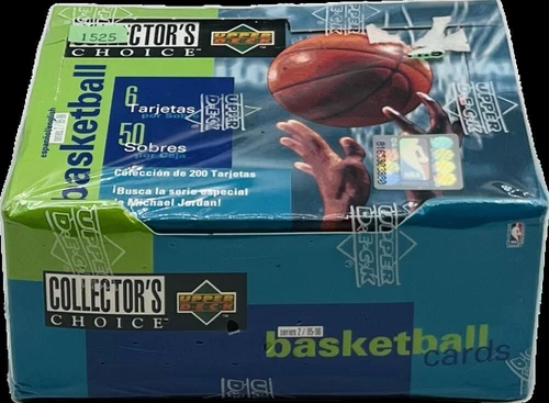 1995-96 UD Collector's Choice Spanish/English Series 2 Basketball Box