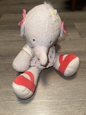 RARE VINTAGE MOTHERCARE BLUE LABEL HUMPHREYS CORNER LOTTIE ELEPHANT SEE DES