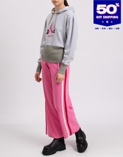 RRP€490 CORMIO Hoodie IT40 US4 UK8 S Knitted Cuffs & Hem Coated Made in Italy