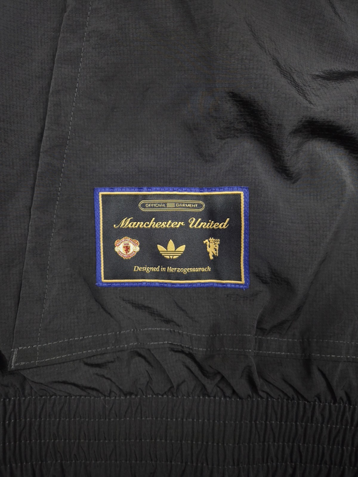Adidas Manchester United Football Jacket 2025 Soccer Oversized Nylon Size XL thumbnail 6