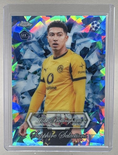 Jobe Bellingham 2025 Topps Chrome UEFA Sapphire #SS-13 Selections Rookie RC