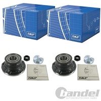 2X SKF RADLAGER-SATZ Hinten Passend FÜR Fiat Doblo Opel Combo Links+Rechts