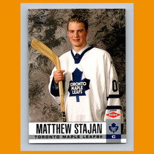 Matt Stajan Rookie #323 2003-04 Pacific Toronto Maple Leafs Hockey Card NHL