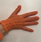 elegante Handschuhe, Spitze,teils neu, S, schwarz od.rosè oder orange oder lachs