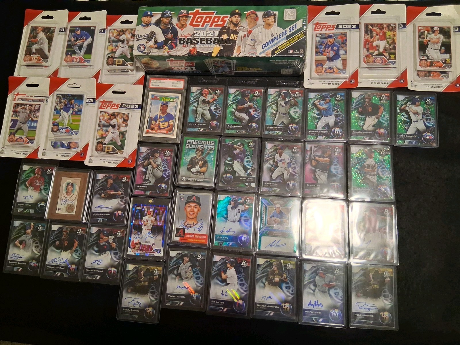 Huge Baseball Lot!! Topps + Panini Autos Patch Numbered Slabs! Sealed Set + More