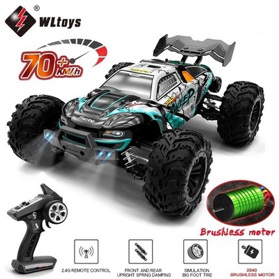 1:16 70KM/H oder 50KM/H 4WD RC Auto LED Ferngesteuerte Autos High Speed 4X4 LKW