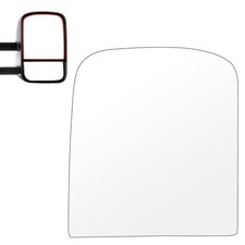Upper Mirror Glass LH Side For 88-98 Chevy Silverado GMC Sierra