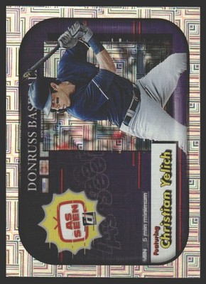 Christian Yelich #AS-2 2020 Donruss As Seen Vector Milwaukee Brewers