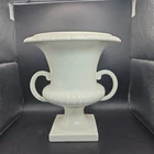New ListingVTG Red Wing Pottery Double Handle Ceramic Planter Urn Vase #851 USA Cream MCM