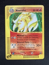 Pokemon Ninetales Holo Rare Expedition 21/165 - 2001 - LP/NM