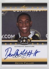 2012 Leaf US Army All-American Bowl Selection Tour 46/125 Devin Fuller Auto 0a2