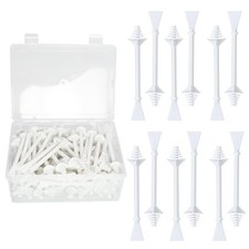 80Pcs Nose Wax Sticks, Hair Wax Applicator with Disposable Spatulas for Nostr...