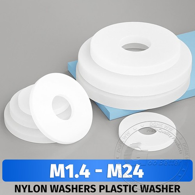 #ad #ad NYLON WASHERS FORM A FLAT PLASTIC WASHER M2M3M4M5M6M8M10M12M16M20M22 $5.35