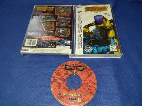 Ghen War Sega Saturn Complete in Box