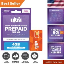 Great Value: 3- T-Mobile Plan with Unlimited Talk, Text  Mobile Hotspot