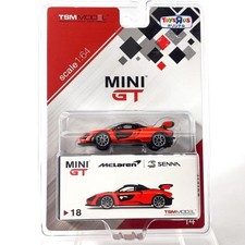 /64 Mini Gt Mclaren Senna Mira Orange