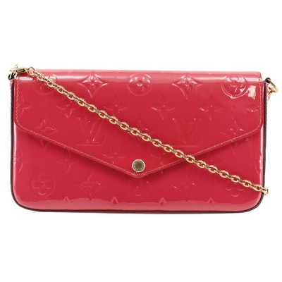LOUIS VUITTON Felice Shoulder Bag M61787 Pochette wallet Chain wallet Hot ...