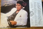 Michael Jackson Thriller no MJ Credit Epic Records EPC 85930 Vinyl LP 1982
