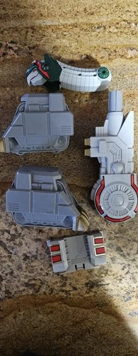 Vintage 1994 Bandai Power Rangers Tor The Shuttlezord Replacement Parts Lot FS