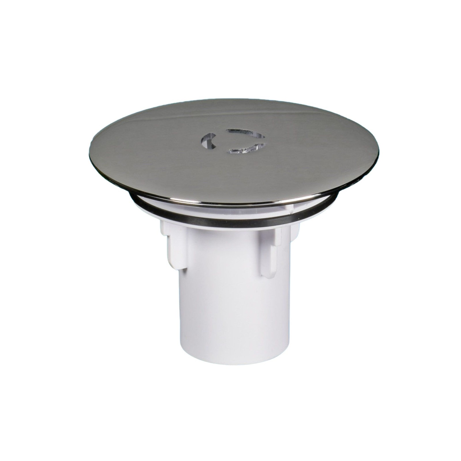 McAlpine ST90CBTOP+TUBE Chrome Plated Brass Flange And Dip Tube For ST90 Traps