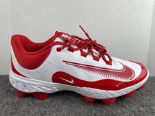 Nike Alpha Huarache Elite 4 Low MCS Red Baseball Cleats  FD6255-105 Men's 12 NEW