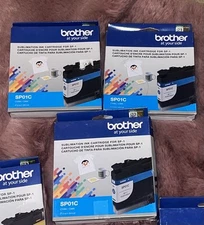 Brother SP01C Standard Capacity Sublimation Ink Cartridge CYAN Blue