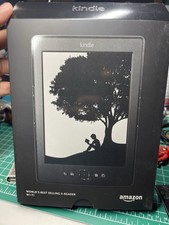 Amazon Kindle Black Wireless Wi-Fi World's Best Selling Digital E-Book Reader