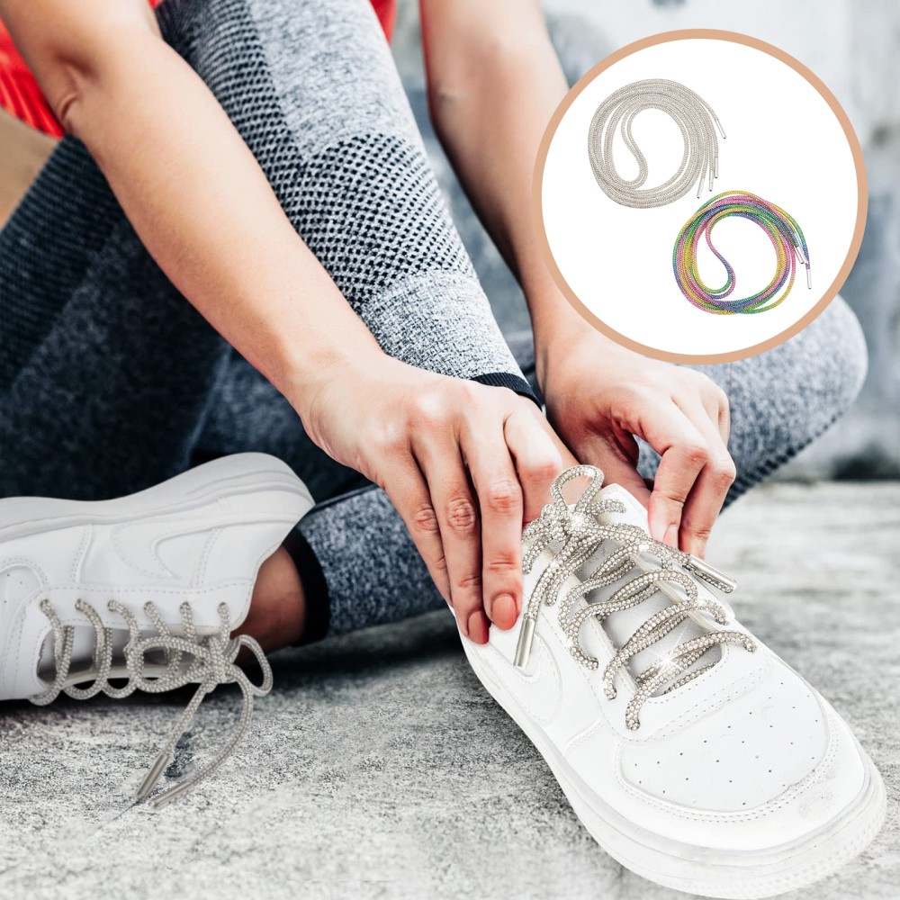 APL 2 Paia Lacci In Strass Donna Lacci Strass Per Scarpe Da Ginnastica