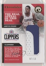 2017-18 Panini Chronicles Swatches Gold 7/10 Jawun Evans #CS-JEV 05fy