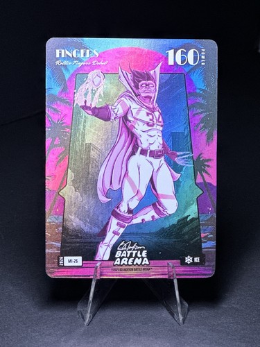 2026 Bo Jackson Battle Arena FINGERS Rollie Fingers Debut Card Miami Ice Foil