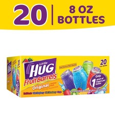 Little HUG Fruit Barrels, Original,20 count, 8 fl oz bottles