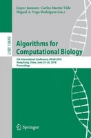 Algorithms For Computational Biology Carlos MartíN-Vide