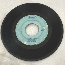 The Tempos – Lonely One/i'm Not The Only One 7" Record 45 Rpm Rare Funk Soul