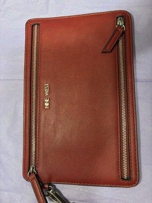 Burgundy Clutch By NINE WEST 