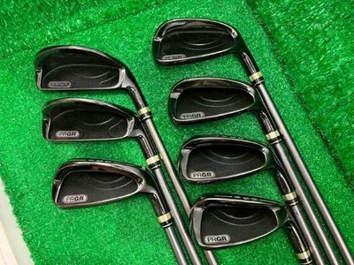 PRGR egg II Iron Set 7pcs 5-PW, AW Original Carbon Flex M-40 SR