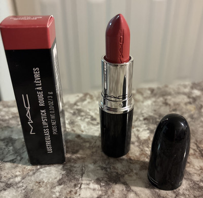 MAC Lustreglass Lipstick Full Size 0.10 oz-#547 PIGMENT OF YOUR IMAGINATION