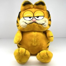 Vintage Garfield The Cat Plush 1978 1981 Stuffed Animal The Fun Farm 16 Tall