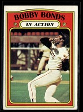 1972 Topps Bobby Bonds EX Set Break #712