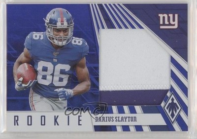 2019 Phoenix RPS Jumbo Memorabilia Prime Blue 2/25 Darius Slayton Rookie RC 1u6