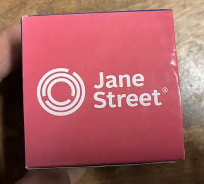 Jane Street  Rubix Rubiks Cube Strategy Puzzle Rare Hedge Fund Trading  Swag