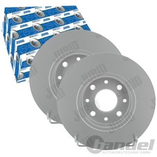 2X JURID BREMSSCHEIBEN HINTEN 251mm VOLL PASSEND FÜR ALFA ROMEO MITO | 562500JC