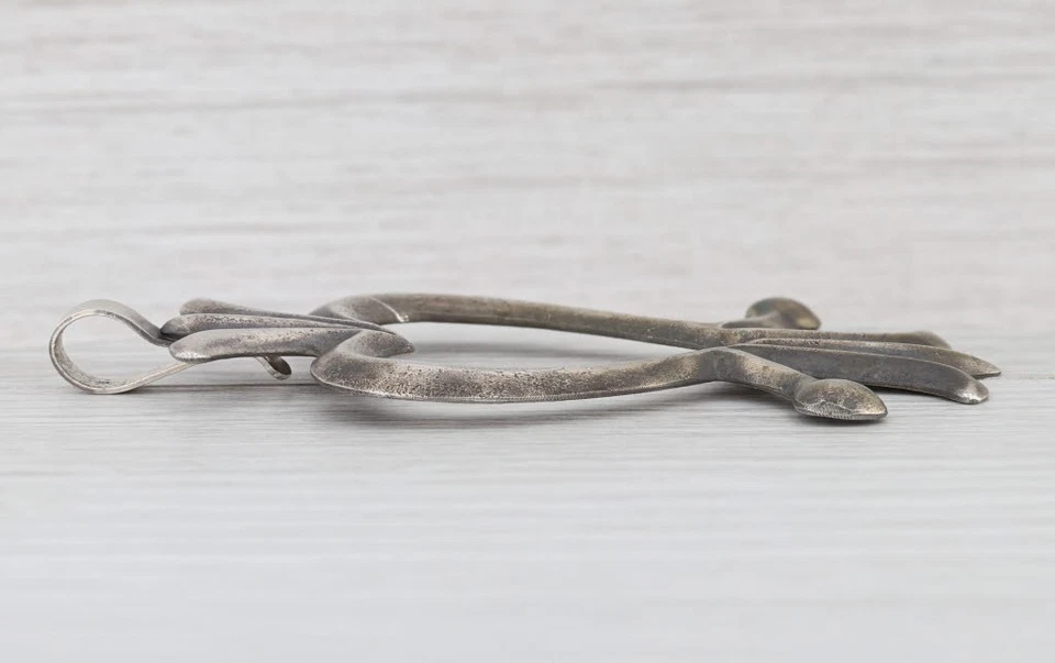 Ciondolo A Cuore In Argento Sterling R Chee Rosa Navajo Nativo Americano - Immagine 2 di 4