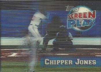 1997 Topps Screenplays #NNO Chipper Jones