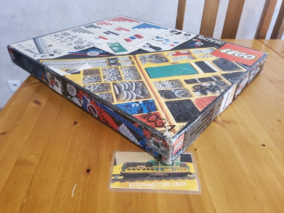 lego 1034 set éducation et dacta technic 4,5 v resource set boite vintage - Photo 4/4