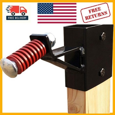 Adjustable 2x4 Target Hanger with Steel Post - Ideal for AR500 Gong Targets