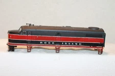 * Unknown Manufacturer Loco Parts * Custom Rock Island FA2 Locomotive Shell 160