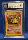 2000 Pokemon Base Set 2 Unlimited #4 Charizard - Holo R - BGS 8 Grail 🔥 4/130