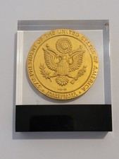 アメリカンヴィンテージ　1971年 ニクソン大統領風刺　ジョーク　おもちゃ1ドル Richard M. Nixon US President & First Lady Collectibles for sale